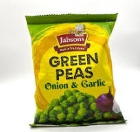 Jabsons Green Peas Onion & Garlic 150g